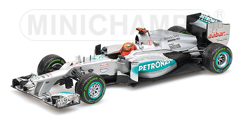 Модель 1:43 Mercedes-AMG Petronas F1 Team W03 №7 Brazil GP (Michael Schumacher - Last Race)