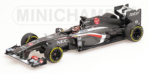 Модель 1:43 Sauber F1 Team Ferrari C32 №11 (Nico Hulkenberg)