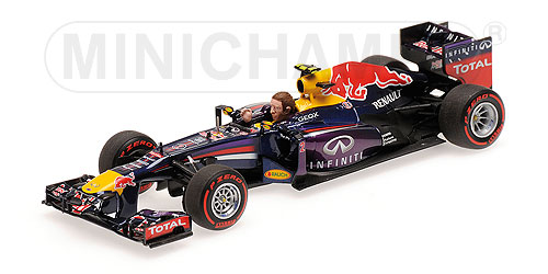 Модель 1:43 Infiniti Red Bull Racing Renault RB9 LAST F1 RACE - Brazil GP (Mark Webber)