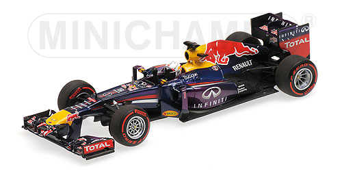 Модель 1:43 Infiniti Red Bull Racing Renault RB9 №1 Winner Bahrain GP (Sebastian Vettel) (L.E.1692pcs)