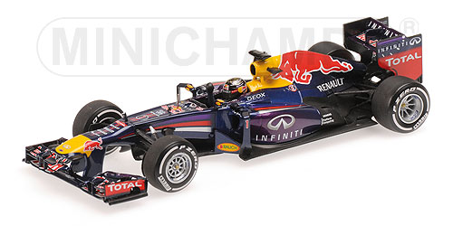 Модель 1:43 Infiniti Red Bull Racing Renault RB9 Winner INDIAN GP (Sebastian Vettel)