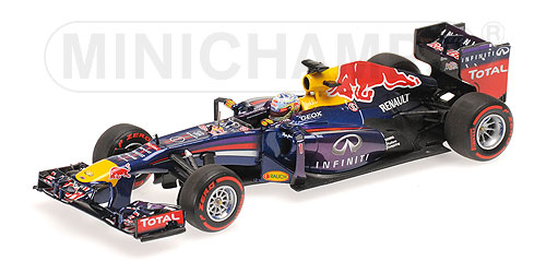 Модель 1:43 Infiniti Red Bull Racing Renault RB9 №1 Winner Brazil GP (Sebastian Vettel)