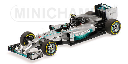 Модель 1:43 Mercedes-AMG Petronas F1 Team W05 №6 Abu Dhabi GP (Nico Rosberg)
