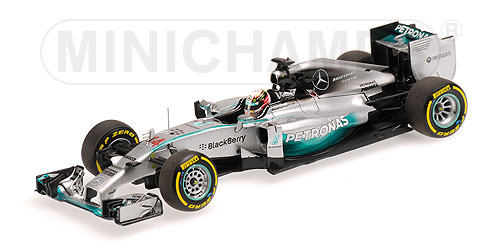 Модель 1:43 Mercedes-AMG Petronas F1 Team W05 №44 Winner Abu Dhabi GP (Lewis Hamilton)