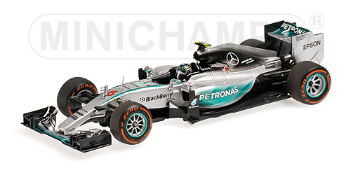 Модель 1:43 Mercedes-AMG Petronas F1 Team W06 Hybrid №6 Japanese GP (Nico Rosberg)