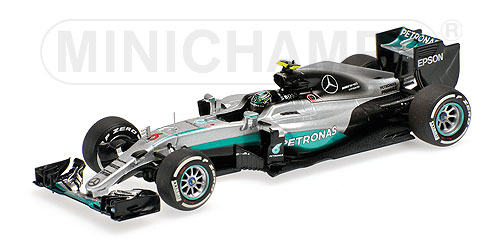 Mercedes-AMG Petronas F1 Team W07 Hybrid №6 (Nico Rosberg) 410160006 Модель 1:43