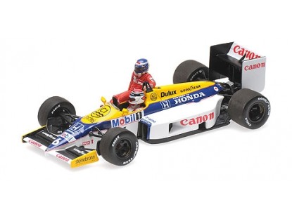 Модель 1:43 Williams Honda FW11 №6 «Canon» German GP (Keijo Erik «Keke» Rosberg Riding on Nelson Piquet)