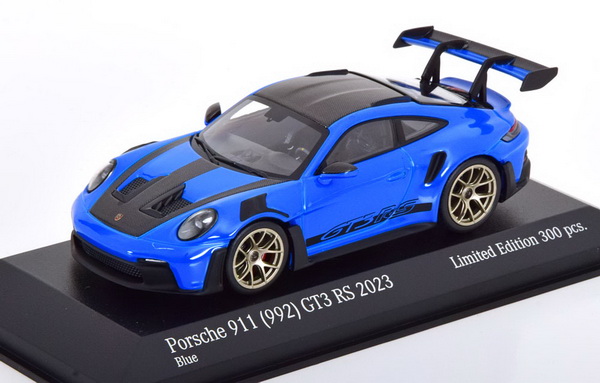 Porsche 911 (992) GT3 RS Weissach Package - 2023 - Blue/Carbon (L.e. 300 pcs.)