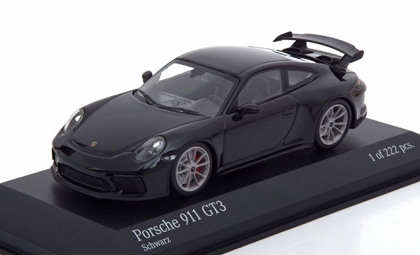 Porsche 911 (991 II) GT3 - black (L.E.222pcs)