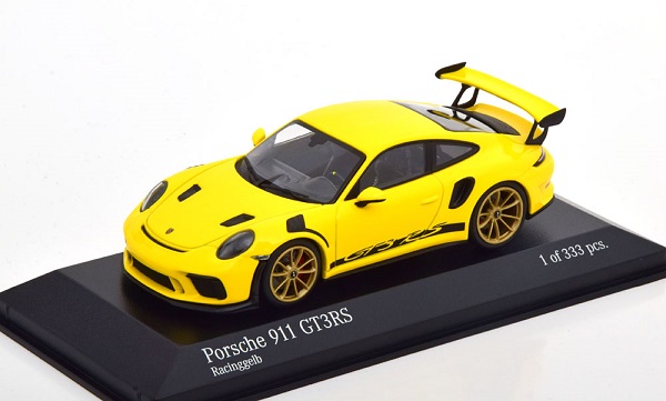Porsche 911 (991 II) GT3 RS 2018 yellow (L.E.333 pcs)