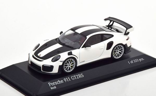Porsche 911 GT2 RS Weissach Package 2018 - white/black (L.E.333 pcs.)