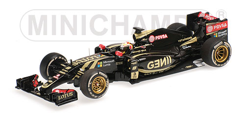Модель 1:43 Lotus E23 Hybrid 3rd BELGIAN GP (Romain Grosjean)