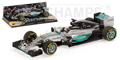 Модель 1:43 Mercedes-AMG Petronas F1 Team W06 Hybrid №44 Winner USA GP (Lewis Hamilton)