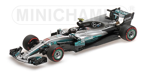 Mercedes-AMG Petronas FORMULA ONE TEAM F1 W08 EQ Power+ №77 1st Winner RUSSIAN GP (Valtteri Bottas) 417170477 Модель 1:43