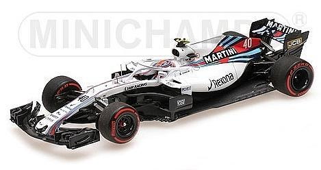 Модель 1:43 Williams Martini Racing Mercedes FW41 free practice Spanish GP (Robert Kubica)