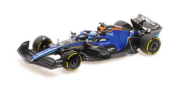 Модель 1:43 Williams Racing FW44 - Alexander Albon - Miami GP 2022 - L.E. 660 Pcs.