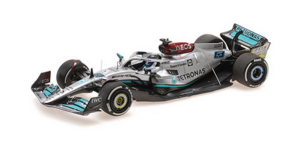 Модель 1:43 Mercedes-AMG Petronas Formula One Team F1 W13 E Performance – George Russell – British GP 2022