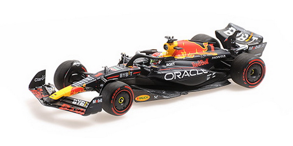 Oracle Red Bull Racing RB19 №1 Winner Bahrain GP 2023 (Max Verstappen) (L.E.768pcs) 417230101 Модель 1:43