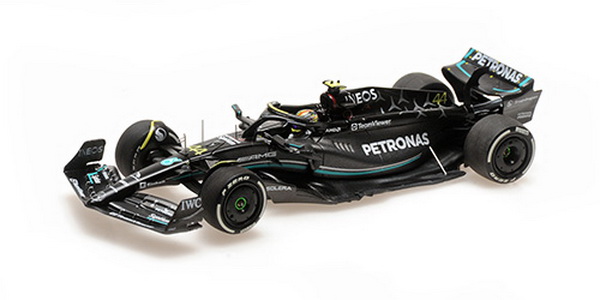 Mercedes-AMG Petronas Formula One Team F1 W14 E Performance - Lewis Hamilton - Bahrain GP 2023 - L.E. 576 Pcs. 417230144 Модель 1:43
