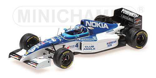Tyrrell Yamaha 023 №4 «Nokia» BELGIAN GP (Mika Salo) (L.E.252pcs) 417950004 Модель 1:43