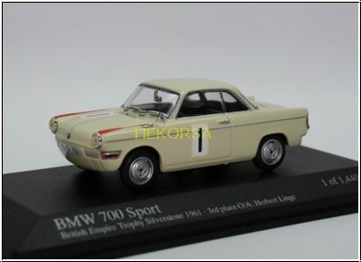 bmw 700 sport coupe №1 silverstone 43-612301 Модель 1:43
