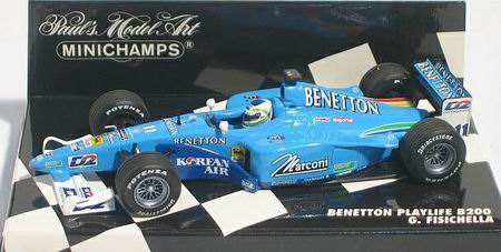 Модель 1:43 Benetton Renault B200 №11 (Giancarlo Fisichella)
