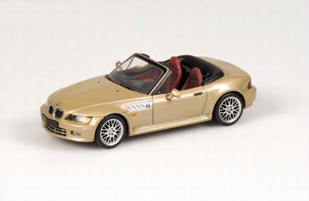 Модель 1:43 BMW Z3 Roadster GOLD METALLIC