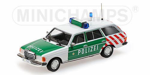 mercedes-benz 250 td (s123) - autobahnpolizei berlin 430032294 Модель 1:43