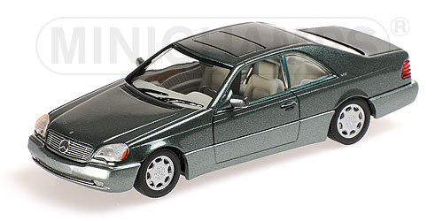 Mercedes-Benz 600 SEC Coupe (C140) - green met (L.E.1008pcs)