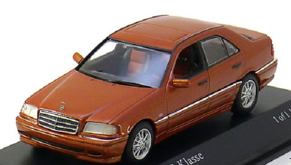 mercedes-benz c-class - orange met (l.e.1192pcs) 430037000 Модель 1:43