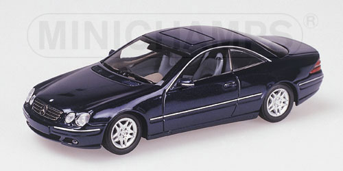 Модель 1:43 Mercedes-Benz CL-class Coupe (C215) - blue met