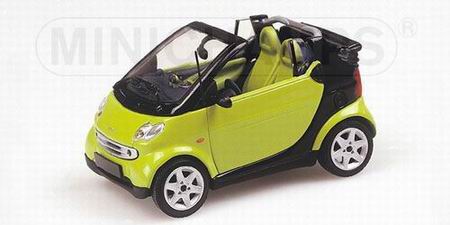 Модель 1:43 Smart City Cabrio - green
