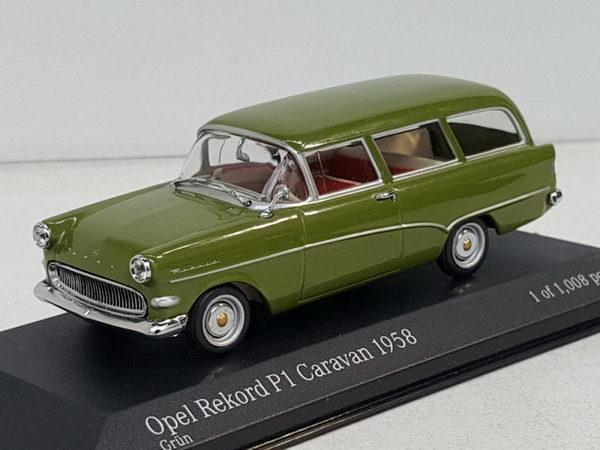 Модель 1:43 Opel Rekord Caravan - green