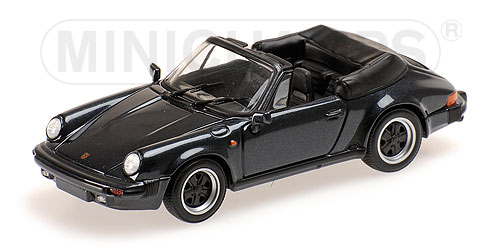 porsche 911 carrera cabrio (964) - 1983 - graphite metallic 430062037 Модель 1:43