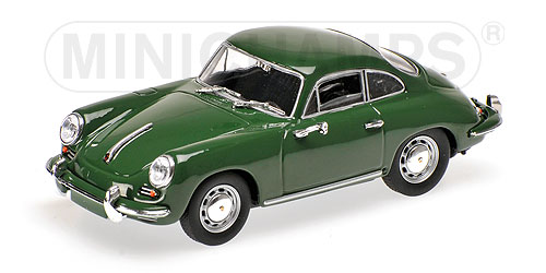 porsche 356 c coupe - dark green 430062329 Модель 1:43
