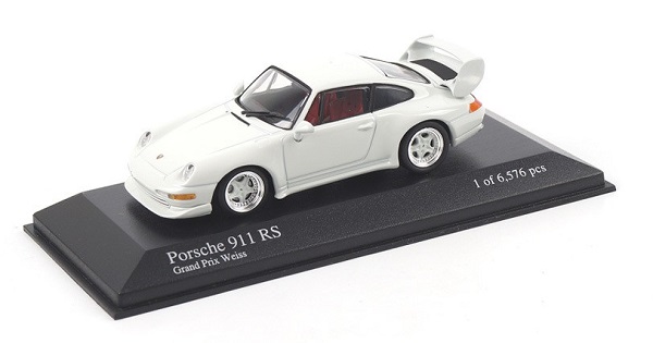 porsche 911 (993) rs coupe 1995 wite 430065105 Модель 1:43