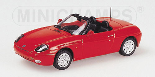 fiat barchetta cabrio - red 430121930 Модель 1:43