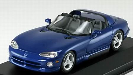 dodge viper cabrio - blue 430144031 Модель 1:43