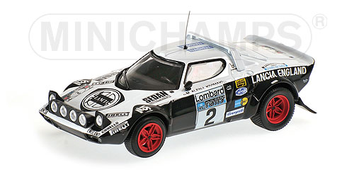 Lancia Stratos №2 'Lancia ENGLAND' RAC Rally (Markku Allan Alen - Ilkka Kivimaki) (L.E.504pcs) 430791202 Модель 1:43