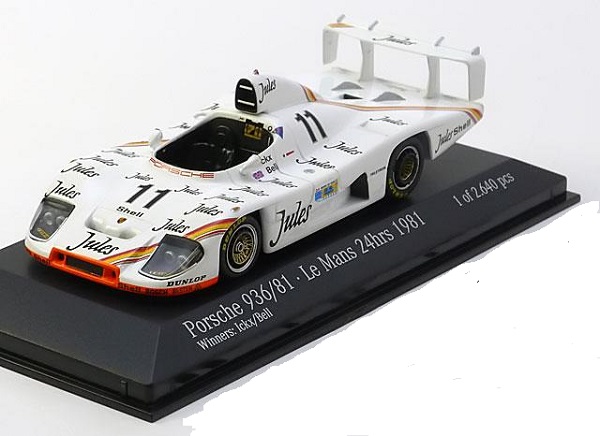 Porsche 936/81 Winner 24h Le Mans 1981 Ickx/Bell Limited Edition 2640 pcs.