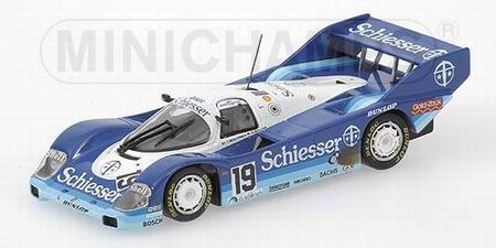 Модель 1:43 Porsche 956K №19 «Schiesser» 1000km Hockenheim Fastes Lap (Stefan Bellof - Thierry Boutsen)