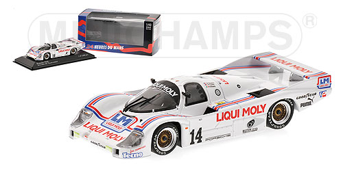 Модель 1:43 Porsche 956 №124 «Liqui Moly» Richard Lloyd Racing 24h Le Mans (DYSON - COBB - BALDI)