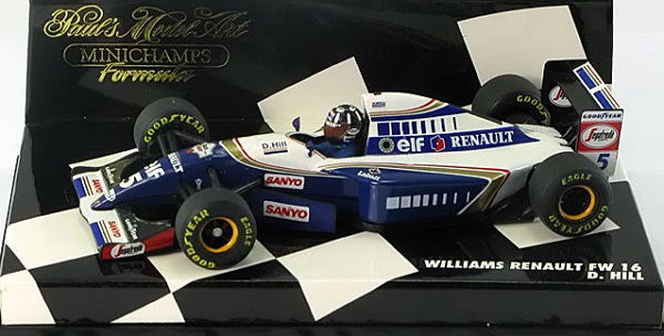 Модель 1:43 Williams Renault FW16 №5 (Damon Hill)