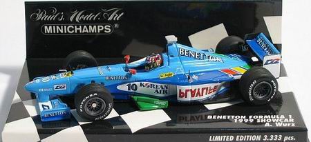Модель 1:43 Benetton Renault №10 ShowCar (Alexander Wurz)