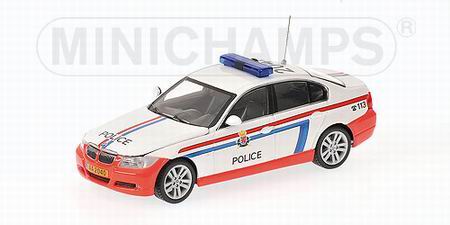 bmw 3-series (e90) police luxemburg 431024190 Модель 1:43