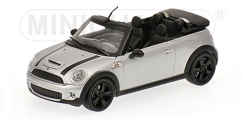 mini cooper s cabrio - silver 431138830 Модель 1:43