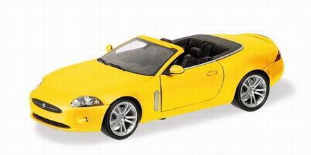 jaguar xk convertible «linea giallo series» - yellow 436130530 Модель 1:43
