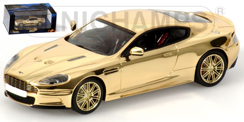 Модель 1:43 Aston Martin DBS - James Bond 007 «Casino Royale» - gold plated