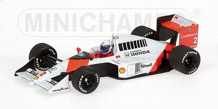 Модель 1:43 McLaren Honda MP4/5 №2 World Champion (Alain Prost)