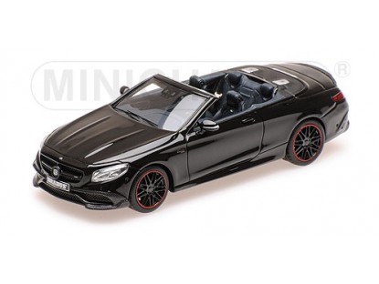 Brabus 850 Mercedes-AMG S 63 S-class cabrio - black (L.E.360pcs) 437034230 Модель 1:43
